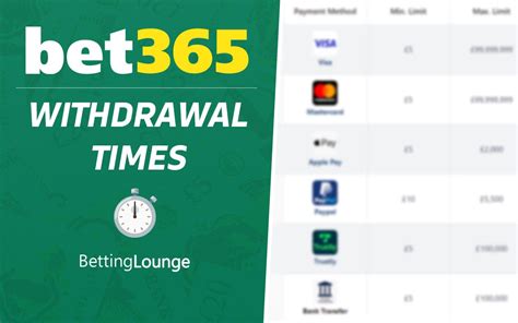 bet365 withdrawal methods|bet365 Withdrawal Times 2024 → Deposit & Payment .